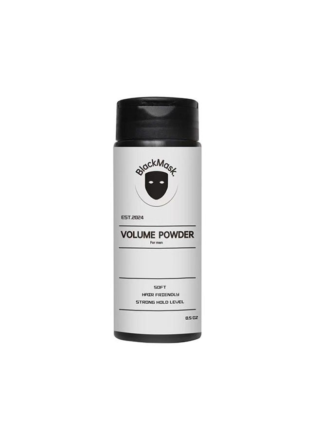 Black Mask Texture Powder for Men, Easy to Apply - Instantly Adds Texture & Volume, All-Natural Ingredients, Strong Hold, Hair Powder for Men - Image 1